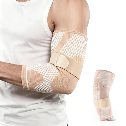 1PCS Elbow Brace - Tennis Compression Sleeve - Wrap for Golfers,Left or Right Arm - Tendonitis Support Strap for Golf,Men Women