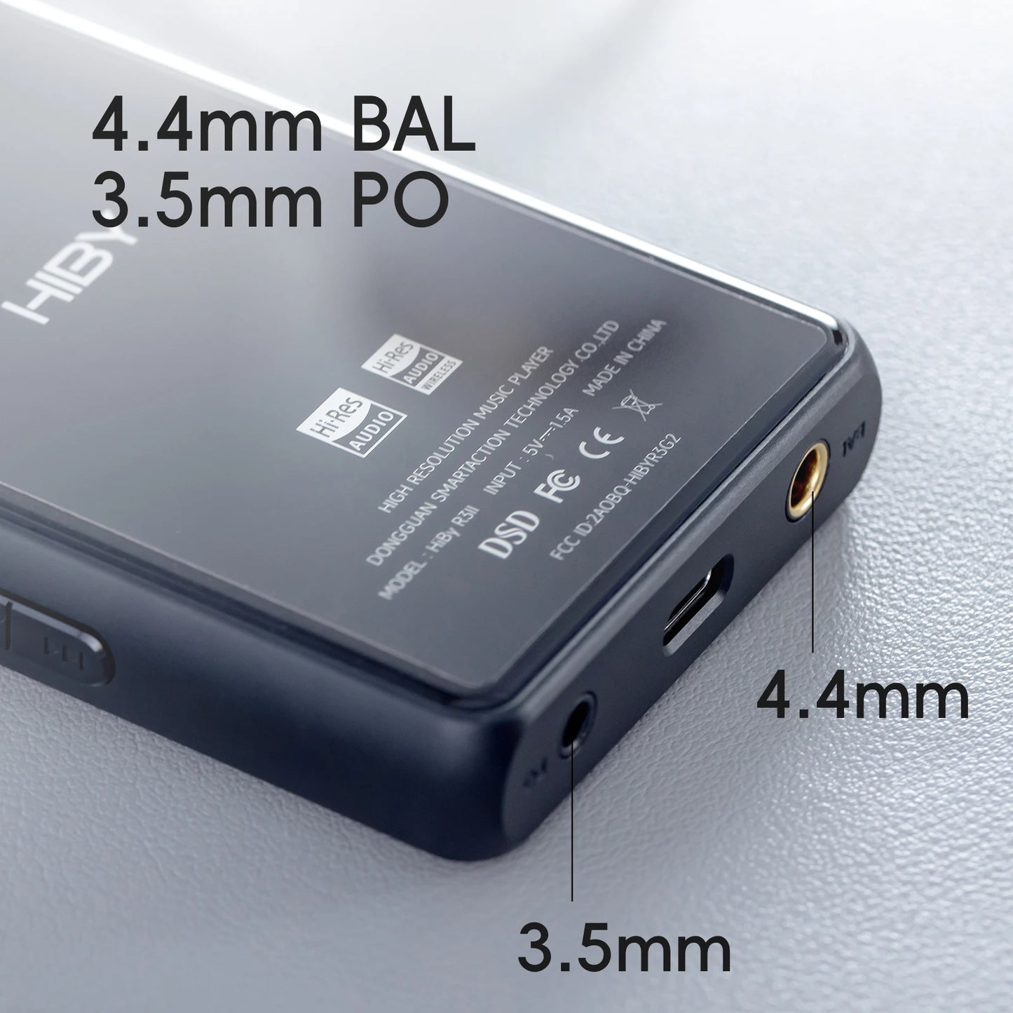 HiBy R3 II 2025 / R3 Gen 2 Music Player Bluetooth 5.1 WiFi MQA16X DSD256 Web Radio USB Audio Dongle DAC X1600E ES9219C 3.2‘’