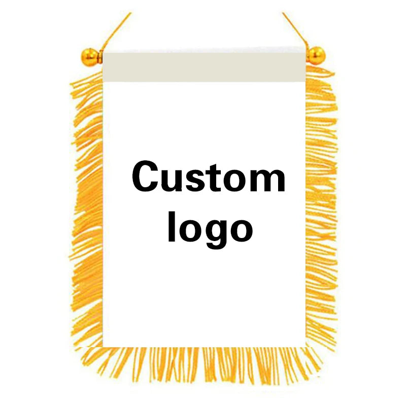 aerxemrbrae   Square Football Team Flag basketball teams activity flags Custom Logo Customized Exchange Pennant Hanging banner