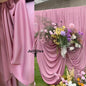 Stretch Knit Jersey Fabric Good Draping Cloth for Wedding Decor, Party Backdrops, Curtains,Photography Background Wide 170cm