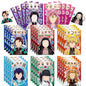 Anime Demon Birthday Theme Gifts Bags Keychain tattoo sticker Demon Slayer Candy Bags Packaging Giveaway Party Favors Gifts Supp
