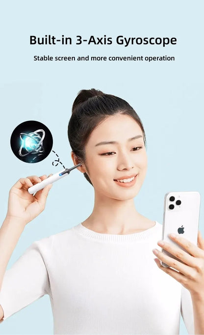 Bebird Xlife X0 Ear Cleaner Wax Remover Tool Smart Visual Stick Otoscope 1080P HD Earpick Endoscope Earring Personal Health Care