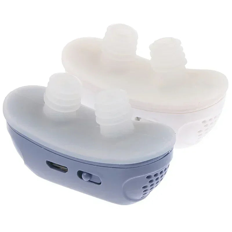 Electric Anti Snore Device Anti-Snoring Stopper Anti Snore Nose Clip Sleep Aid Care Better Breath Aid Sleepping Ventilator