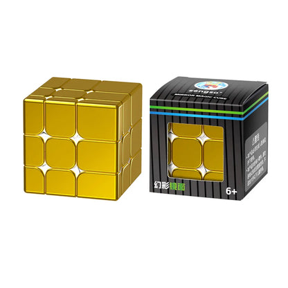 Shengshou Plating 3x3x3 Magnetic Magic Cube Professional Speed Puzzle Cubo Magico Educational Toy Games Birthday Christmas Gifts