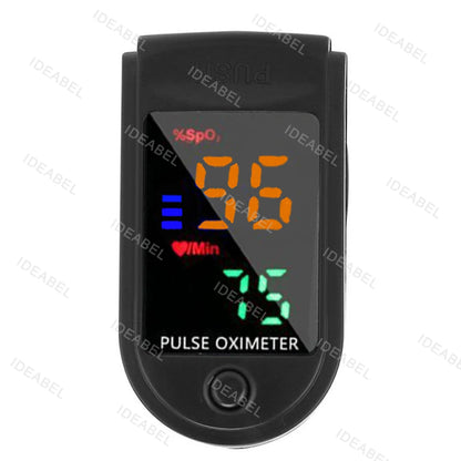 Household Infrared Thermometer Digital Non Contact LCD Laser Thermometer Tool Handheld IR Temp Pyrometer Finger Pulse Oximeter