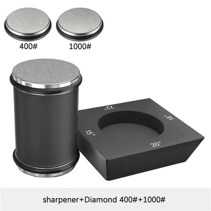 Niiruo 4 Angles Rolling Knife Sharpener Kit For Straight Edge Roller Knife Sharpening With Industry Diamonds Whetstone Knife Set
