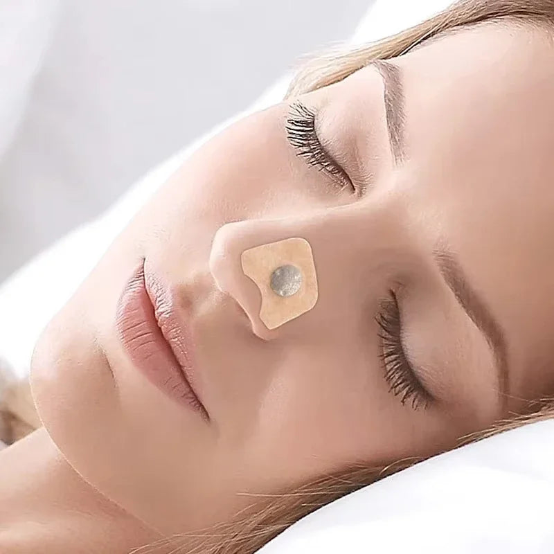 30/60/90/150Pcs Nose Breath Patch Magnetic Suction Iron Nasal Strips Increase Air Improve Sleep Quality Reduce Snoring Tools