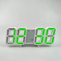 Digital Desktop Clock Wall-mounted Decorative Electronic Desk Clock With Adjustable Luminous Mode Digital Alarm Clocks Table Led