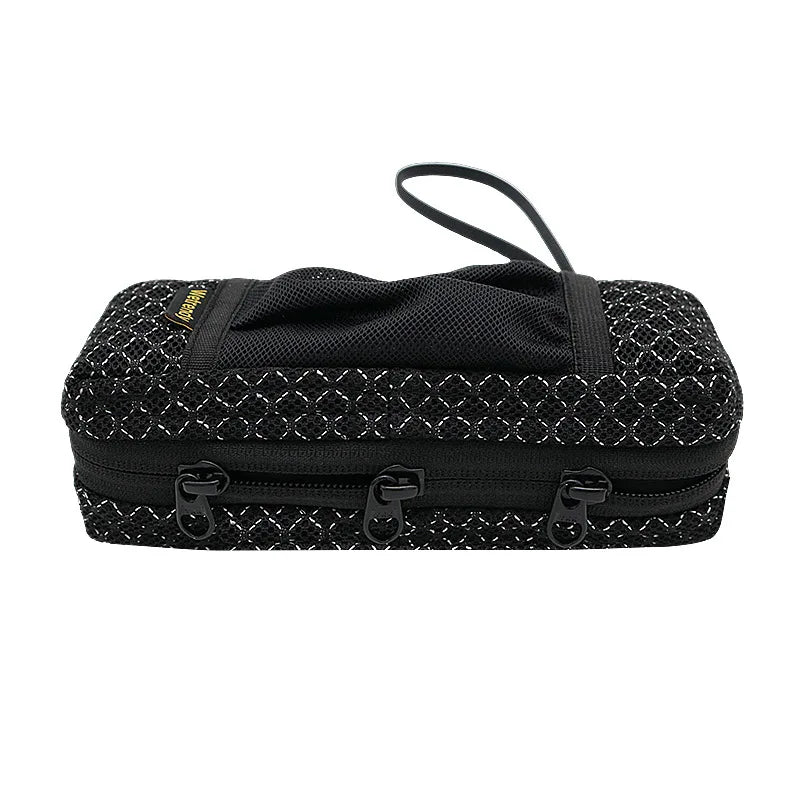 Portable Breathable Power Bank Bag for Anker A1695 & Zolo 165W, Outdoor Travel Ventilate Carrying Case