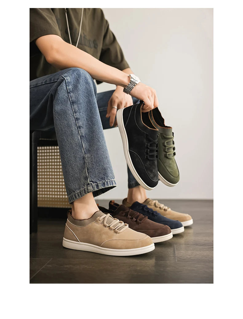 Summer Men's Canvas Shoes Cloth Soft Sneakers Men's Canvas Shoes Breathable Moccasins Vulcanized Wear Resistant Sneaker