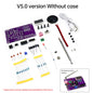 DIY FM Radio Electronic Kit Adjustable Frequency 87-108MHz Practice Soldering RDA5807S Digital Display DIY Soldering HU-017B