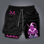 25-26 DragonBall Anime Suitable for Project Sports Badminton Anime Gender-Free Kei Style Retro Breathable Quick-Drying Shorts