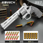 Continuous Firing ZP5 357 Revolver Launcher Pistol Soft Dart Bullet Toy Gun CS Outdoor Game Weapon for Kids Adult