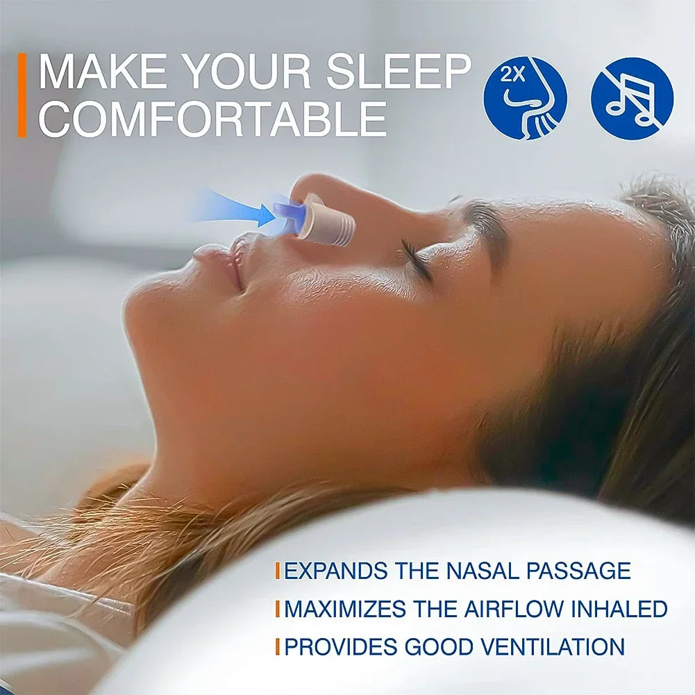 Anti Snore Nasal Dilators Breathe-Easy Stop Snoring Cones Congestion Aid Sleeping Aid Equipment Stop Snoring Nasal Dilators