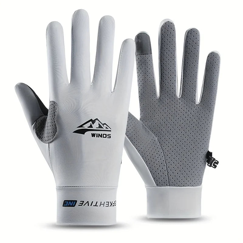 Fingerless Gloves for Men Women UV Sun Protection Half Finger Glove for Fishing Paddling Sailing Rowing Sports Gloves