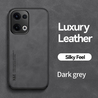 Funda For Oppo Reno 13 Pro 13F 4G 5G Case Car Magnetic Holder Leather Phone Case for Reno13 13pro 5G Soft Frame Shockproof Cover