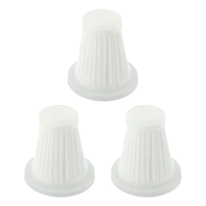 5pcs Car Vacuum Cleaner Filter Wireless Handheld Dust Collector Washable  Air Filter Cartridge Repeatable Applicability Interior