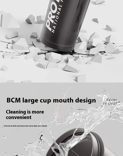 Gianxi Shaking Cup Fitness Sports Water Cup Protein Powder Shaking Cup Milk Shake Brewing Mixing Cup Male Female Cup