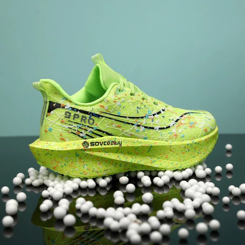 Marathon Men Running Shoes Breathable Lightweight Comfortable Casual Shoes Men Wear-resistant Low-top Comfort Sports Men Running