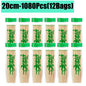 90-1350Pcs Bamboo Wooden BBQ Skewers Sticks Disposable 15/20/25/30cm for Grilling, Fruit, Kabob,BBQ, Barbecue, Camping, Outdoor