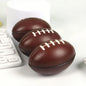 Elastic Decompression Grip Ball Vent Squeeze Ball American Football Supplies Coffee Rugby Ball Toy for Stress Relief