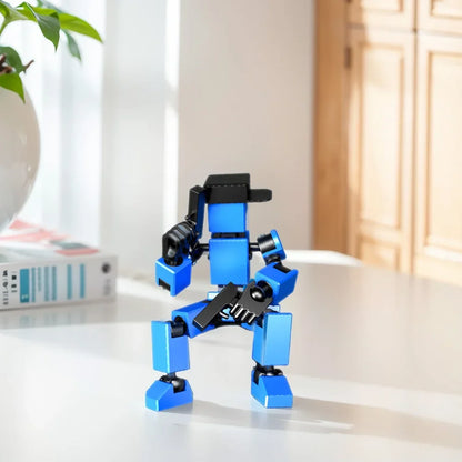 13 Action Figures Toys with Multiple Accessories Mini Action Figure Dummy Robot Assembly Completed Home Desk Decoration