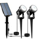 1/2/4/6 LEDS Solar Spotlight Outdoor Garden Wall Lamp for Tree Street Decor IP65 Waterproof LED Landscape Countyard Solar Light