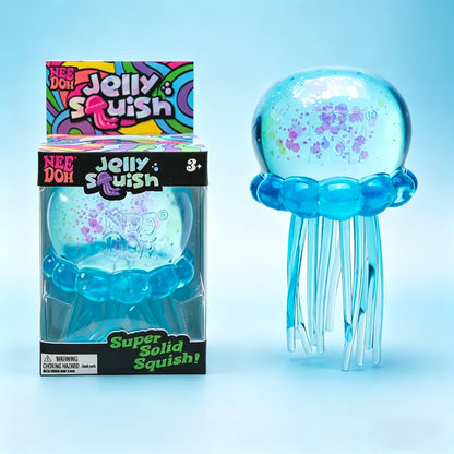 Squishies Nee Doh Meduza Zabawka do ściskania, Zabawka sensoryczna wodna Miękka galaretka do ściskania, antystresowa zabawka fidget