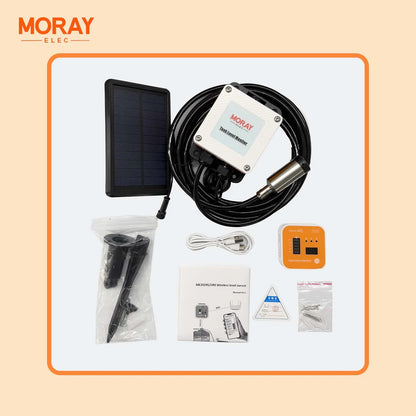 5M ME202RSP Solar Panel Tuya Mobile App Submersible LED Temperature Display Alarm Indicator RemoteTank Liquid Level Sensor