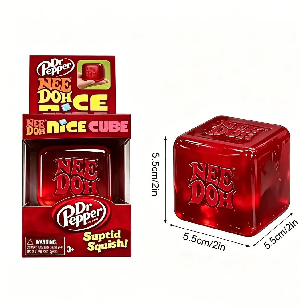 2026 New Needoh Nice Cube Sensory Stress Reliever Fidget Tool for Anxiety & Focus Desk Sensory Cube for Adults & Kids