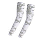 Cooling Arm Sleeves Tactical Camo Sun Protection Breathable Ice Silk UV Guard