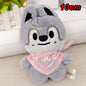 70style 10/20cm Skzoo Plush Toy Kawaii Skzoo Stray Wolf Plush Cartoon Stuffed Animal Doll Kawaii Companion Toys Children Gift