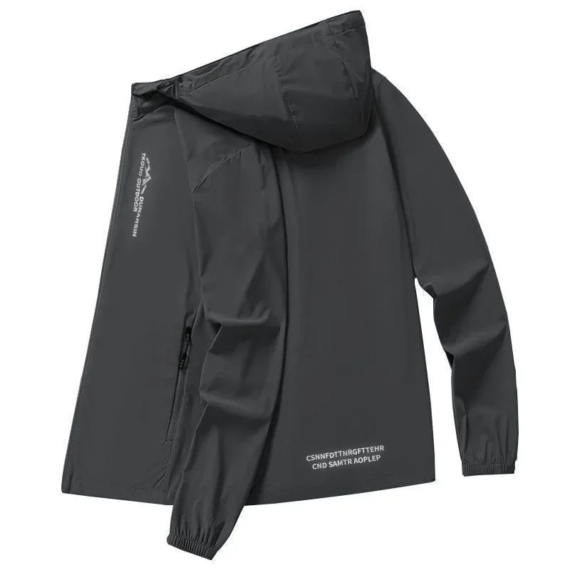NEW 2025 Sunscreen Coats Men's Breathable Sports Waterproof Jacket Summer UV Protection Outdoor Fishing Skin Clothing