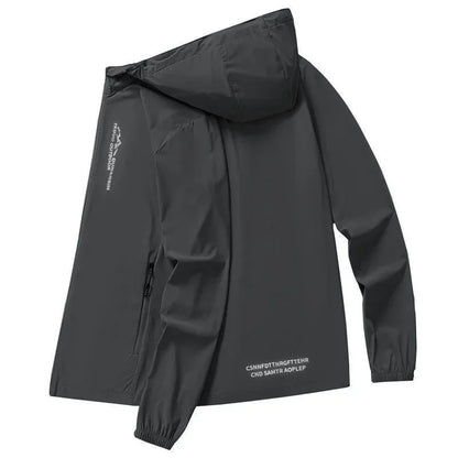 NEW 2025 Sunscreen Coats Men's Breathable Sports Waterproof Jacket Summer UV Protection Outdoor Fishing Skin Clothing