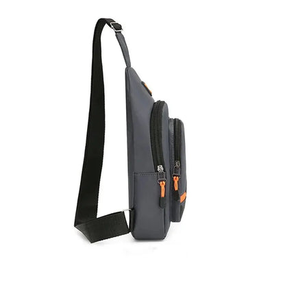 Rilibegan Nylon Men's Chest Bag 2023 New Portable Casual Shoulder Bag Trendy and Unique Design Crossbody Bag