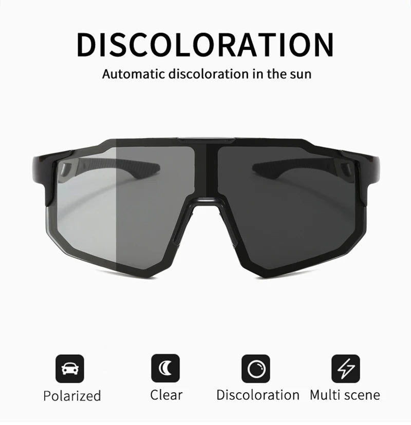 BUCKLOS Cycling Glasses Bike Goggle Outdoor Sport UV Protection Eyeswear Sunglasses Basic/Polarized Bicycle Glasses for Road MTB