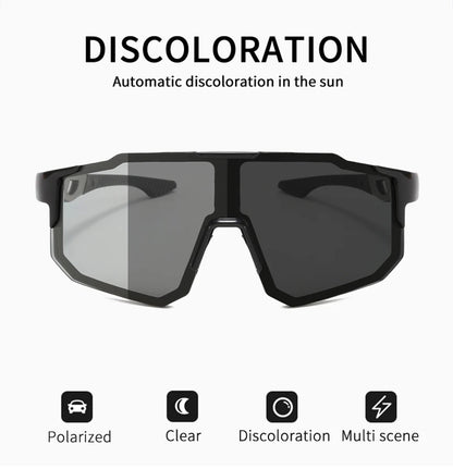 BUCKLOS Cycling Glasses Bike Goggle Outdoor Sport UV Protection Eyeswear Sunglasses Basic/Polarized Bicycle Glasses for Road MTB