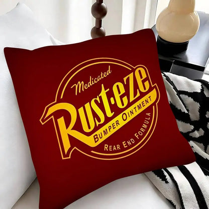 Cartoon Car Lightning McQueen Pillow Case Fashion Square Pillowcase Bedroom Sofa Room Ins Decoration Leisure