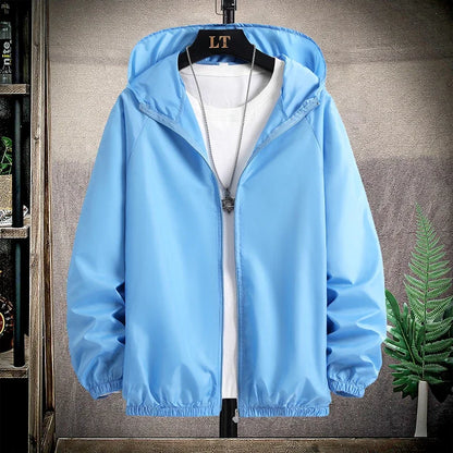 Camping Rain Jacket Men Women Waterproof Sun Protection Clothing Fishing Hunting Clothes Quick Dry Skin Windbreaker With Pocket