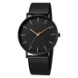 Ultra-thin Fashion Watch Women Luxury Metal Mesh Belt Ladies Quartz Wristwatches Minimalist Elegant Woman Watches reloj mujer