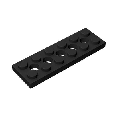 MOC 100PCS Building Block Kit with 2x6 Plate 5 Holes Suitable Bricks Toy for Boys Kids Birthday And Holiday Special Gifts
