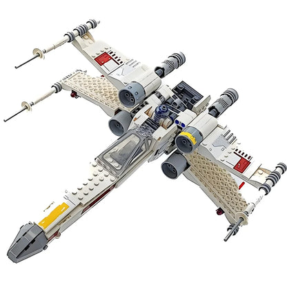NEW IN STOCK Spaceship T-65 Aircraft Fighter Space StarFighter Building Blocks Toys for Gift