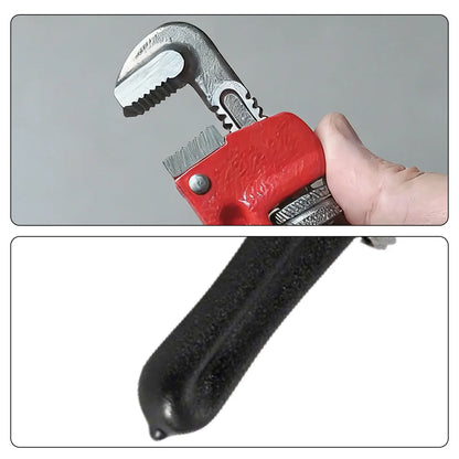 New 6-inch Straight Pipe Wrench Adjustable Aluminum Plumber's Wrench Universal Water Pipe Wrench Household Manual Repair Tools