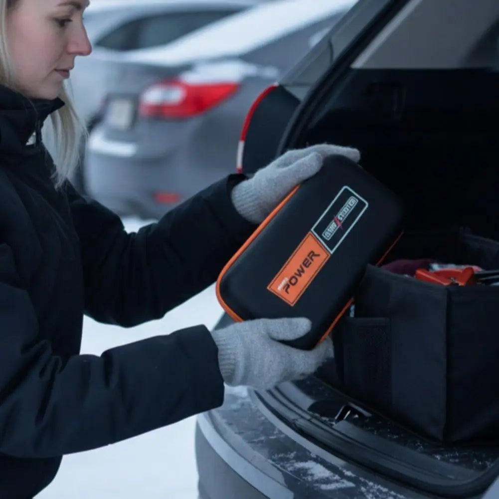 Hard EVA Travel Case For Baseus 20000mAh Jump Starter Portable Car Battery Power Bank Storage Bag Shockproof Carrying Box