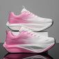 Men Running Shoes Carbon Board Marathon Sports Air Cushiion Breathable Lightweight Women's Comfortable Athletic Walking Sneakers