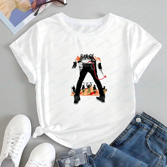 Men's T-shirts and Tank Tops - Queens of The Stone Age Summer Short-Sleeved Men's and Women's Comfortable T-Shirts