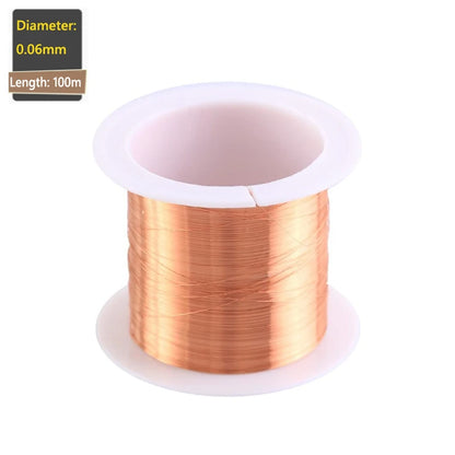1-3 rolki emaliowanego drutu miedzianego 0,06 mm -1,2 mm Drut miedziany Kabel drut magnetyczny Emaliowany drut miedziany Drut do uzwojeń Drut miedziany do cewek