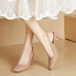2026 Summer New Fashion Square Toe High Heel Sandals for Women - Closed Toe Breathable Comfortable Elegant Sexy Dress Shoes