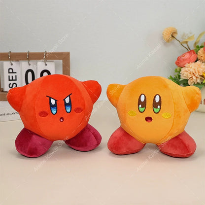 Cute Multicolor Kirby Plush Toy Kawaii Anime Star Kirby Sword Kirby Waddle Doo Elfilin Stuffed Doll Peluche Birthday Gifts