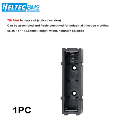NO.5 Battery Cartridge Pin NO.7 Battery Slot PCB Base Free Splicing DIY Series Parallel Battery Storage Box